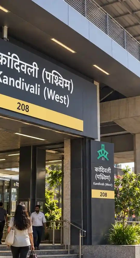 Kandivali railway station connectivity